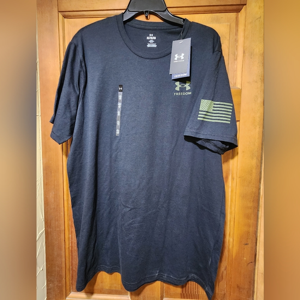 Under Armour Men's Black Freedom T-Shirt